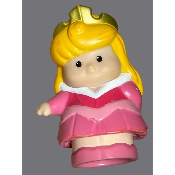 Disney Princess Aurora Little People Figure By Mattel - Picture 9 of 11